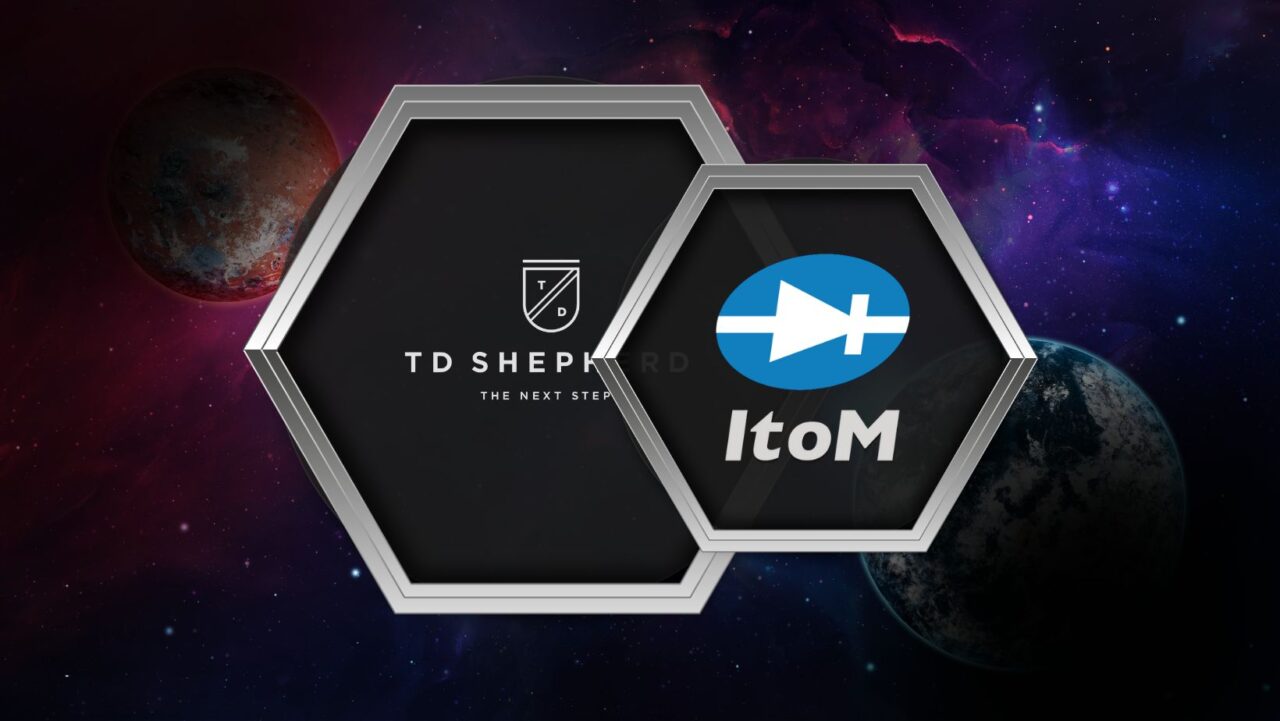 TD Shepherd and Itom logos featuring collaboration