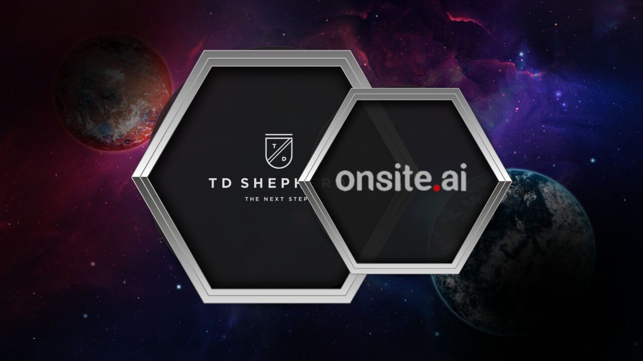 TD Shepherd and onsite.ai logos featuring strategic advisor service collaboration